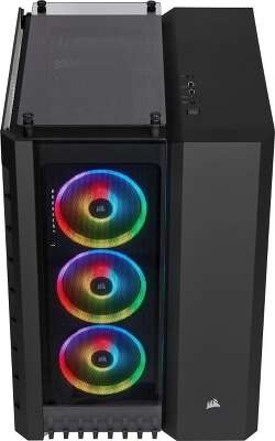 Корпус Corsair Crystal, черный, ATX, Без БП (CC-9011168-WW)