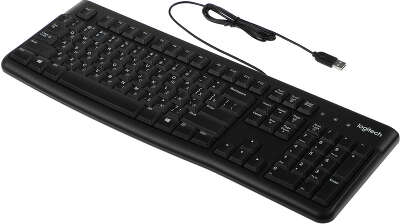 Клавиатура Logitech K120 черный USB (920-002583)