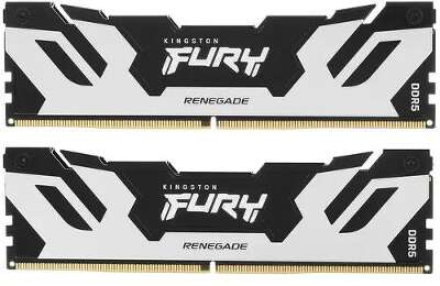 Набор памяти DDR5 DIMM 2x24Gb DDR7200 Kingston FURY Renegade Silver/Black XMP (KF572C38RSK2-48)