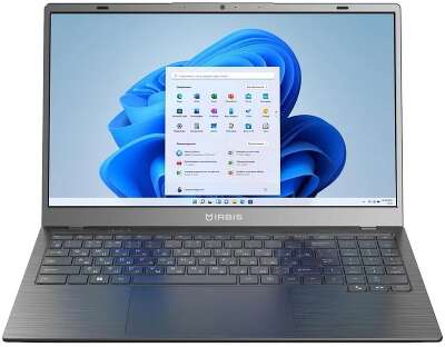 Ноутбук IRBIS 15.6" FHD IPS N4020/8/128Gb eMMC/W11Pro серый