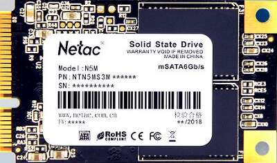 Твердотельный накопитель mSATA 2Tb [NT01N5M-002T-M3X] (SSD) Netac N5M