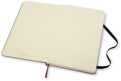 Блокнот Moleskine CLASSIC QP061 Large 130х210мм 240стр. клетка твердая обложка черный