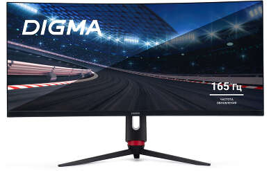 Монитор 34" Digma Overdrive 34A710Q VA 3440x1440 HDMI, DP, USB Type-C USB-Hub