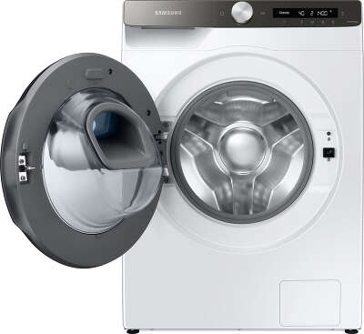 Стиральная машина Samsung WD80T554CBT/LD класс: A загр.фронтальная макс.:8кг (с сушкой) белый инвертер