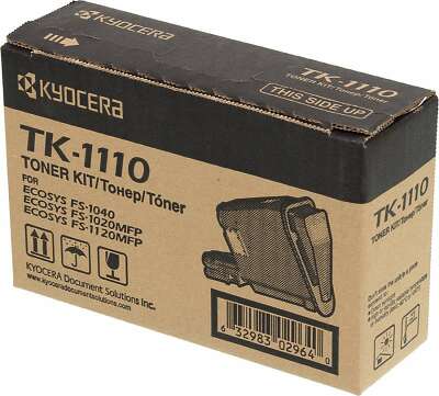 Картридж лазерный Kyocera TK-1110 1T02M50NXV черный (2500стр.) для Kyocera FS-1040/1020/1120