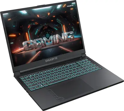 Ноутбук Gigabyte G6 16" WUXGA IPS i7 12650H 2.3 ГГц/16/512 SSD/RTX 4060 8G/Dos