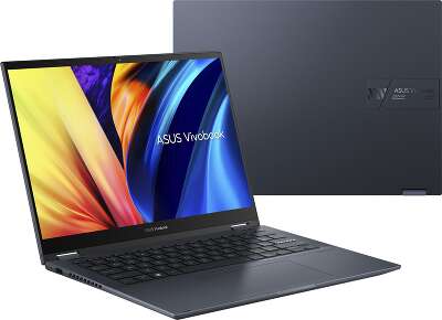 Ноутбук ASUS VivoBook 14 Flip TP3402VA-LZ350W 14" WUXGA Touch IPS i5-1335U/6/512Gb SSD/W11 темно-синий