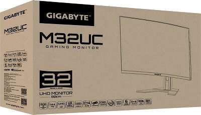 Монитор 32" Gigabyte M32UC VA UHD HDMI, DP, USB Type-C USB-Hub