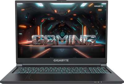 Ноутбук Gigabyte G6 16" WUXGA IPS i7 12650H 2.3 ГГц/16/512 SSD/GF RTX 4050 6G/Dos