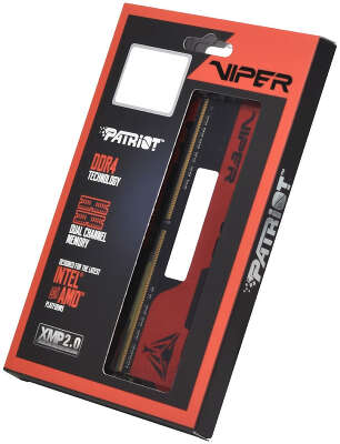 Память DDR4 2x8Gb 2666MHz Patriot PVE2416G266C6K Viper EliteII RTL PC4-21300 CL16 DIMM 288-pin 1.2В с радиатором Ret