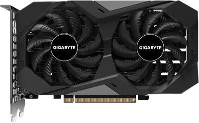 Видеокарта GIGABYTE NVIDIA nVidia GeForce GTX1650 D6 WINDFORCE 4Gb DDR6 PCI-E DVI, HDMI, DP