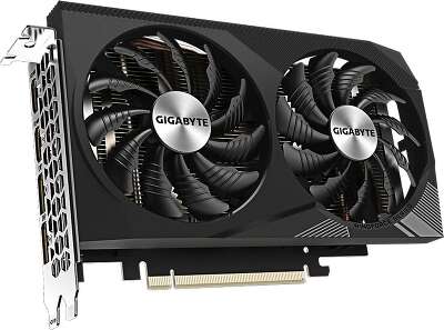 Видеокарта GIGABYTE NVIDIA nVidia GeForce RTX 3050 WindForce 8Gb DDR6 PCI-E DVI, HDMI, DP