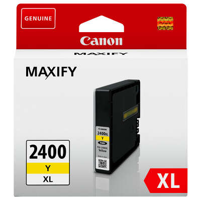 Картридж струйный Canon PGI-2400XLY 9276B001 желтый для Canon iB4040/МВ5040/5340