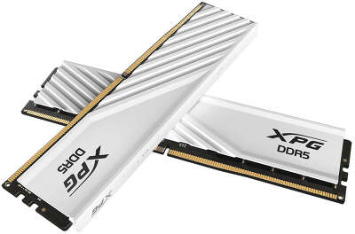 Набор памяти DDR5 DIMM 2x16Gb DDR6000 ADATA XPG Lancer Blade White (AX5U6000C3016G-DTLABWH)