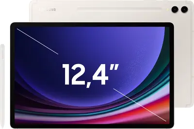 Планшет Samsung Galaxy Tab S9+ SM-X816B, Snapdragon 8 Gen 2, 12Gb RAM, 512Gb, 5G, бежевый (SM-X816BZEECAU)