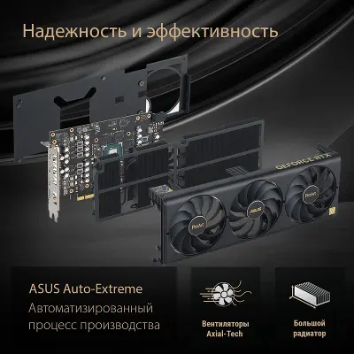 Видеокарта ASUS NVIDIA nVidia GeForce RTX 4060Ti ProArt OC 16Gb DDR6 PCI-E HDMI, 3DP