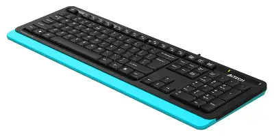 Клавиатура A4Tech Fstyler FKS10 черный/синий USB (FKS10 BLUE)