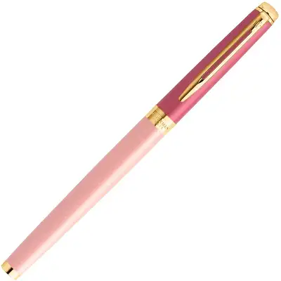 Ручка перьев. Waterman Hemisphere Colour Blocking (2179896) Pink GT сталь нержавеющая/позолота F подар.кор.