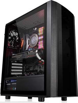 Корпус Thermaltake Versa J25 TG, черный, ATX, Без БП (CA-1L8-00M1WN-00)