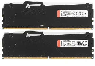 Набор памяти DDR5 DIMM 2x8Gb DDR5200 Kingston FURY Beast Black RGB EXPO (KF552C36BBEAK2-16)