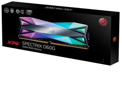 Модуль памяти DDR4 DIMM 16Gb DDR3200 ADATA XPG SPECTRIX D60G RGB (AX4U320016G16A-ST60)