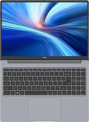 Ноутбук Tecno Megabook T16 16" FHD IPS i5-13420H/16/512 SSD/WF/BT/Cam/W11 серебристый