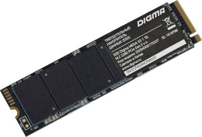 Накопитель SSD Digma PCIe 3.0 x4 1TB DGSM3001TS33T Mega S3 M.2 2280