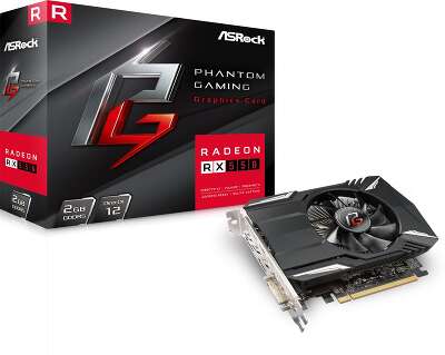 Видеокарта ASRock AMD Radeon RX 550 Phantom Gaming 4Gb DDR5 PCI-E DVI, HDMI, DP