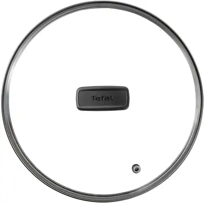 Сковорода Tefal Force 4218926 круглая 26см покрытие: Titanium ручка несъемная (с крышкой) черный (9100048322)