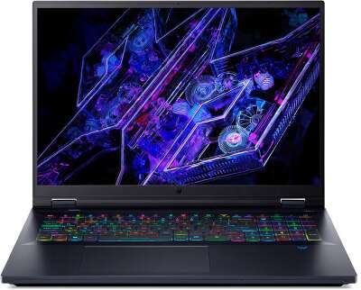 Ноутбук Acer Predator Helios PH18-72-92TD 18" WQXGA IPS i9-14900HX/32/2Tb SSD/RTX 4090 16G/W11 черный