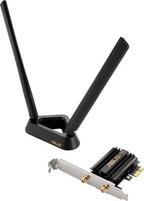 Адаптер Bluetooth+Wi-Fi ASUS PCE-AXE59BT, 802.11a/b/g/n/ac/ax, 2.4/5/6 ГГц