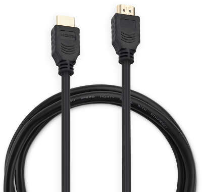 Кабель аудио-видео Buro HDMI 2.0 HDMI (m)/HDMI (m) 1.5м. позолоч.конт. черный (BHP HDMI 2.0)