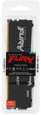 Модуль памяти DDR5 DIMM 32Gb DDR5600 Kingston FURY Beast Black EXPO RGB (KF556C36BBEA-32)