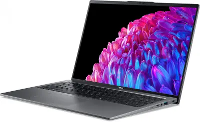 Ноутбук Acer Swift Go 16 SFG16-72-790F 16" IPS 2560x1600 Ultra 7 155H 1.4 ГГц/16/1Tb SSD