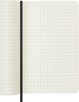 Блокнот Moleskine CLASSIC SOFT QP612 Pocket 90x140мм 192стр. клетка мягкая обложка черный