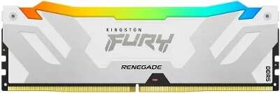 Модуль памяти DDR5 DIMM 32Gb DDR6000 Kingston Fury Renegade White RGB (KF560C32RWA-32)