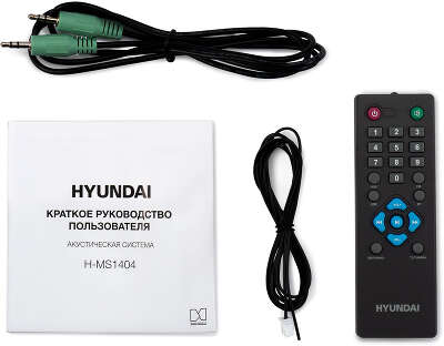 Микросистема Hyundai H-MS1404 черный 30Вт FM USB BT SD