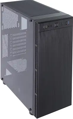 Корпус Accord 3407 черный без БП ATX 8x120mm 2xUSB2.0 1xUSB3.0 audio bott PSU