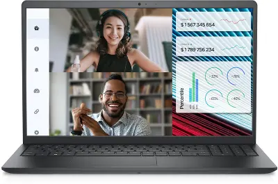 Ноутбук Dell Vostro 3520 15.6" FHD i3-1215U/16/512Gb SSD/Linux черный