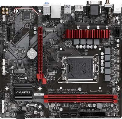 Материнская плата mATX LGA1700 GIGABYTE B760M GAMING AC DDR4