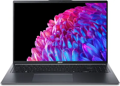 Ноутбук Acer Swift Go 16 SFG16-72-790F 16" IPS 2560x1600 Ultra 7 155H 1.4 ГГц/16/1Tb SSD