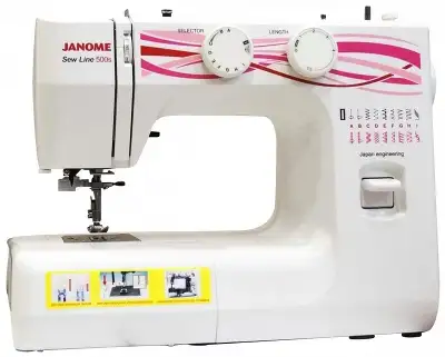 Швейная машина Janome Sew Line 500s белый