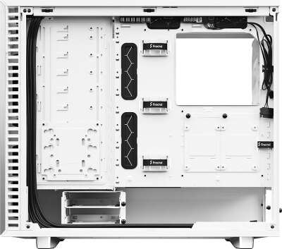 Корпус Fractal Design Define 7 Clear Tempered Glass, белый, EATX, Без БП (FD-C-DEF7A-06)