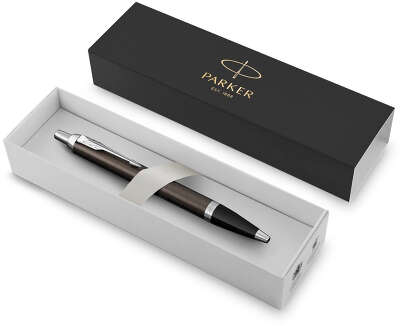 Ручка шариков. Parker IM Core K321 (CW1931671) Dark Espresso CT M син. черн. подар.кор.