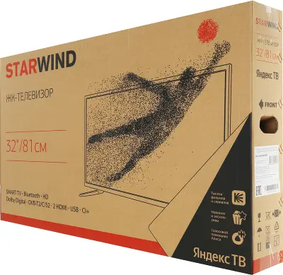 Телевизор 32" StarWind SW-LED32SG305 HD HDMIx2, USBx1