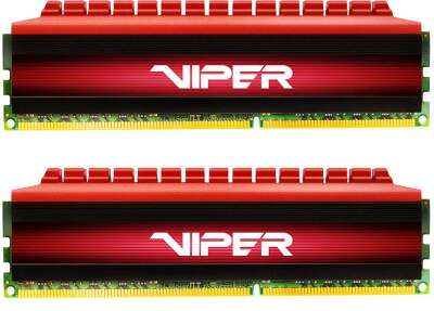 Память DDR4 2x8Gb 3200MHz Patriot PV416G320C6K Viper 4 RTL PC4-25600 CL16 DIMM 288-pin 1.35В с радиатором Ret