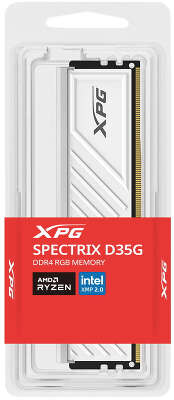 Модуль памяти DDR4 DIMM 32Gb DDR3600 ADATA XPG Spectrix D35G RGB (AX4U360032G18I-SWHD35G)