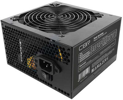 Блок питания 500 Вт ATX CBR PSU-ATX500-12GM, 120 мм, 80 Plus Bronze