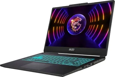 Ноутбук MSI Cyborg 15 A13VF-1222RU 15.6" FHD IPS i7-13620H/16/512Gb SSD/RTX 4060 8G/W11 черный