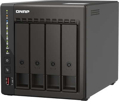 Сетевое хранилище NAS Qnap Original TS-453E-8G 4-bay настольный Celeron J6412